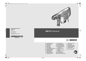 Bosch GSH 3 E PROFESSIONAL Manual Original