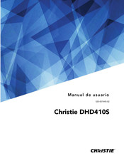 Christie DHD410S Manual Del Usuario