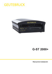 Geutebruck G-ST 2000+ Manual De Instalación