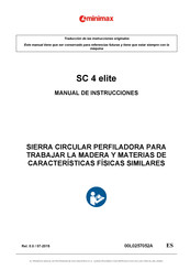 MiniMax SC 4 ELITE Manual De Instruccion