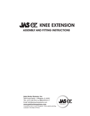 JAS EZ KNEE EXTENSION Instrucciones De Armado