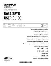 Shure UA845UWB Guia Del Usuario