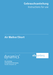 Ofa Bamberg Dynamics Air Walker Instrucciones De Uso