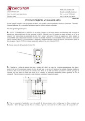 Circutor AR5-L Serie Guia De Inicio Rapido