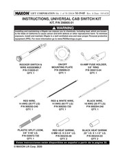 Maxon 298905-01 Manual Del Usuario