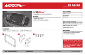 Metra 95-6544B Instrucciones De Instalación