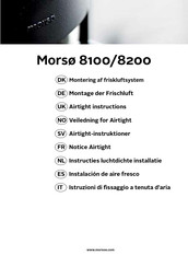 Morso 8200 Manual Del Usuario