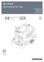 Nilfisk SR 1101 B Instrucciones De Uso