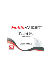 MaxWest TAB-7270K Manual Del Usuario