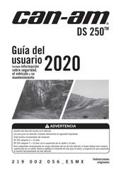 BRP can-am DS 250 2020 Guia Del Usuario