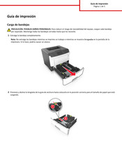 Lexmark ms610dn Guía De Impresión