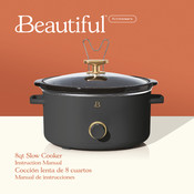 Sensio Beautiful 8qt Manual De Instrucciones