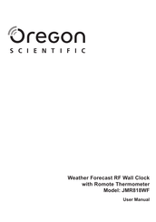 Oregon Scientific JMR818WF Manual De Instrucciones