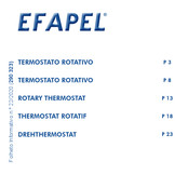 Efapel 45234 S Manual Del Usuario