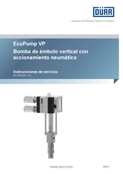 DÜRR EcoPump VP Serie Instrucciones De Servicio