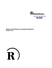 RadioShack 43-943 Manual Del Usuario