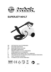 ELEM Technic SUPERJET1401LT Manual De Instrucciones