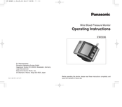 Panasonic EW3036 Instrucciones De Operación