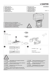 sauter AVM322R Serie Instrucciones De Montaje