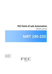 FEC MRT 220 Manual De Instrucciones