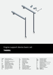 Bosch T40091 Instrucciones Originales