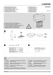 sauter AVM322R Serie Instrucciones De Montaje