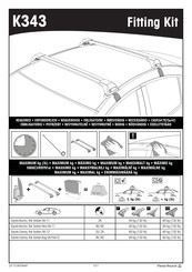 Yakima K343 Manual De Instrucciones