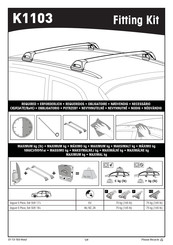 Yakima K1103 Manual De Instrucciones