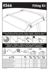 Yakima K566 Manual De Instrucciones