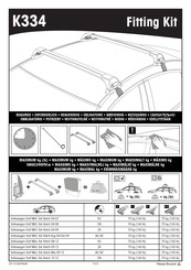 Yakima K334 Manual De Instrucciones