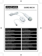 König Electronic GAME-MIC10 Manual De Uso