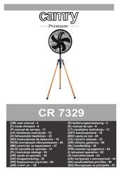 camry CR 7329 Manual De Uso