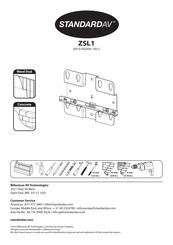 StandardAV ZSL1 Manual Del Usuario