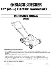 Black And Decker LM115 Manual De Instrucciones