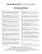 Sanus Systems VF Serie Manual Del Usuario