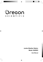 Oregon Scientific Jumbo Manual Del Usuario