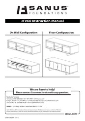 Sanus Foundations JFV60 Manual De Instrucciones