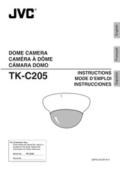 JVC TK-C205 Instrucciones