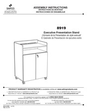 LDI Spaces SAFCO 8919 Instrucciones De Ensamblaje