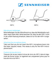 Sennheiser HSP 2 Guia De Inicio Rapido