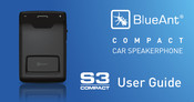 BlueAnt S3 COMPACT Guia Del Usuario