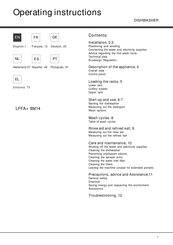 Hotpoint LFFA+ 8M14 Manual De Instrucciones