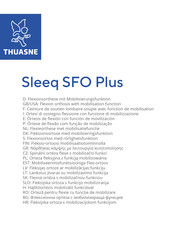 Thuasne Sleeq SFO Plus Manual Del Usuario