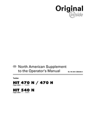 Pottinger HIT 540 N Manual Del Operador