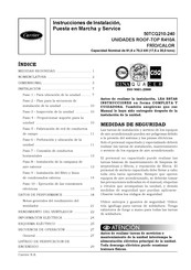 Carrier 50TCQ210-240 Instrucciones De Instalación