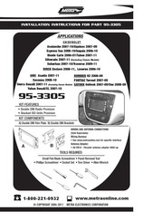 Metra 95-3305 Instrucciones De Instalación