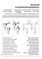 Honeywell F74CS Instrucciones De Instalación