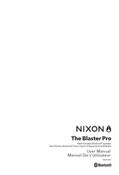 NIXON The Blaster Pro Manual Del Usuario