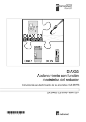 Mannesmann Rexroth Indramat DIAX03 Instrucciones Para La Eliminación De Las Anomalías