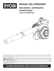 Ryobi RY09907 Manual Del Operador